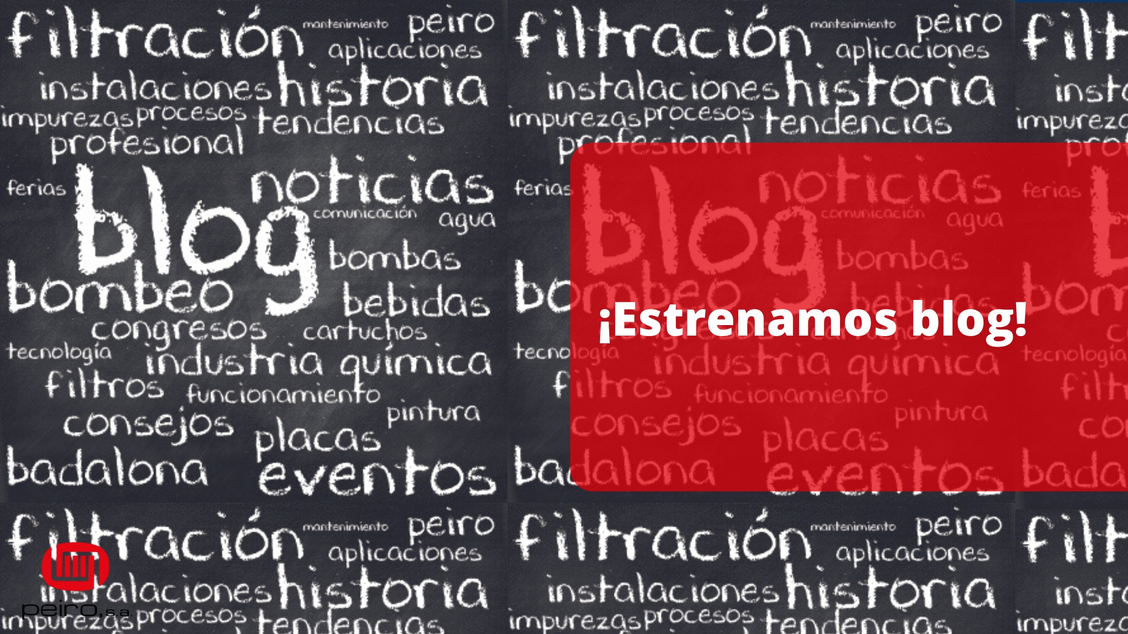 Blog de Peiro, S.A. - Estrenamos blog