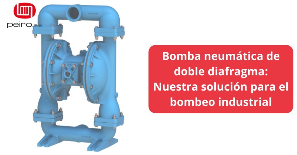 Bomba neumática de doble diafragma