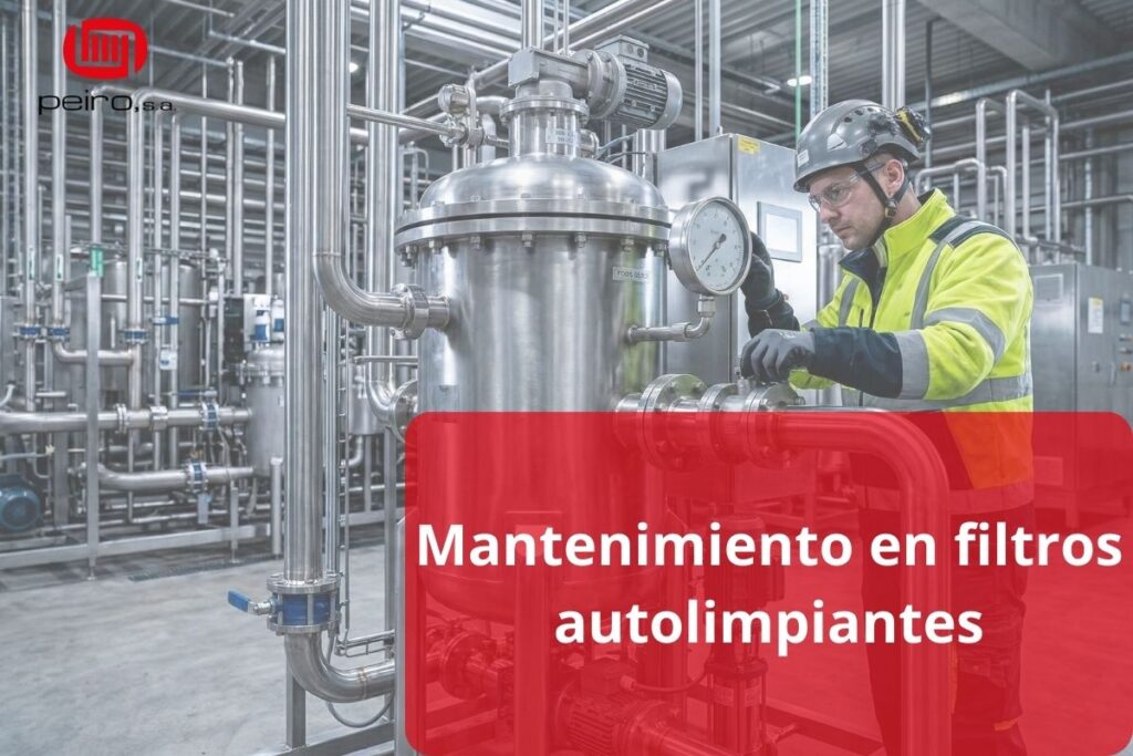 Mantenimiento en filtros autolimpiantes