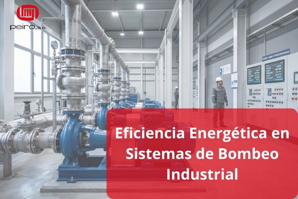 eficiencia energética bombeo industrial