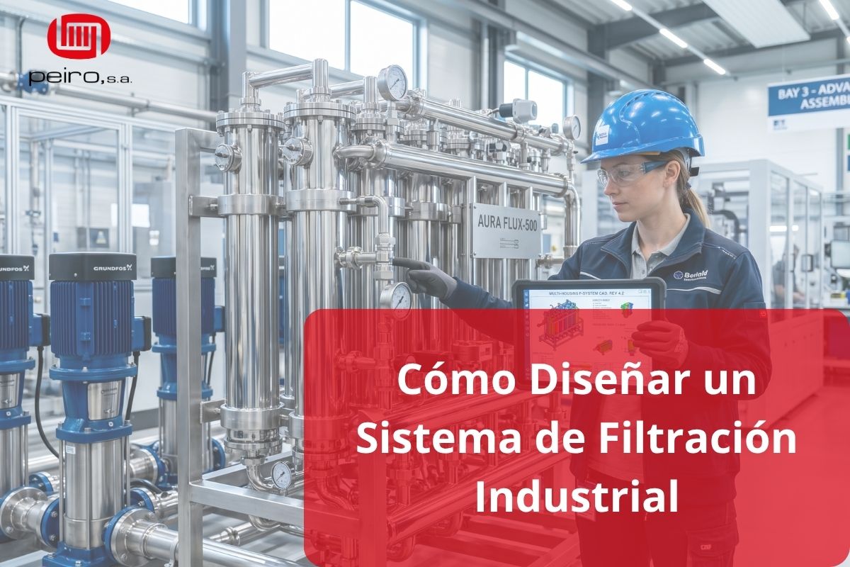diseño sistema de filtración industrial