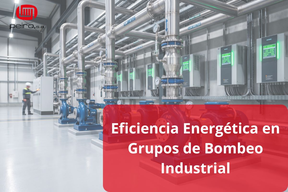 eficiencia energética bombeo industrial